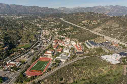Aerial view of Glendale Community College