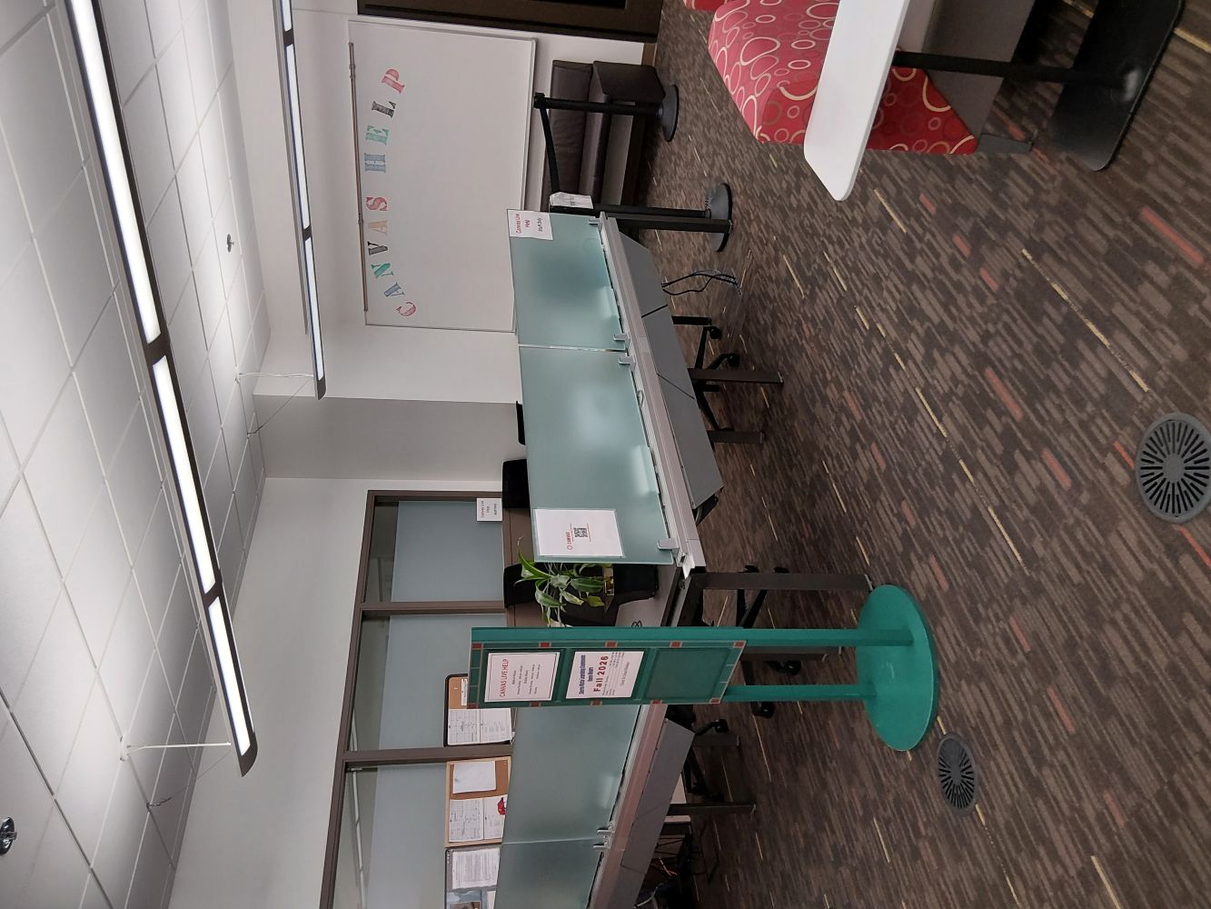 Canvas Live Help Area