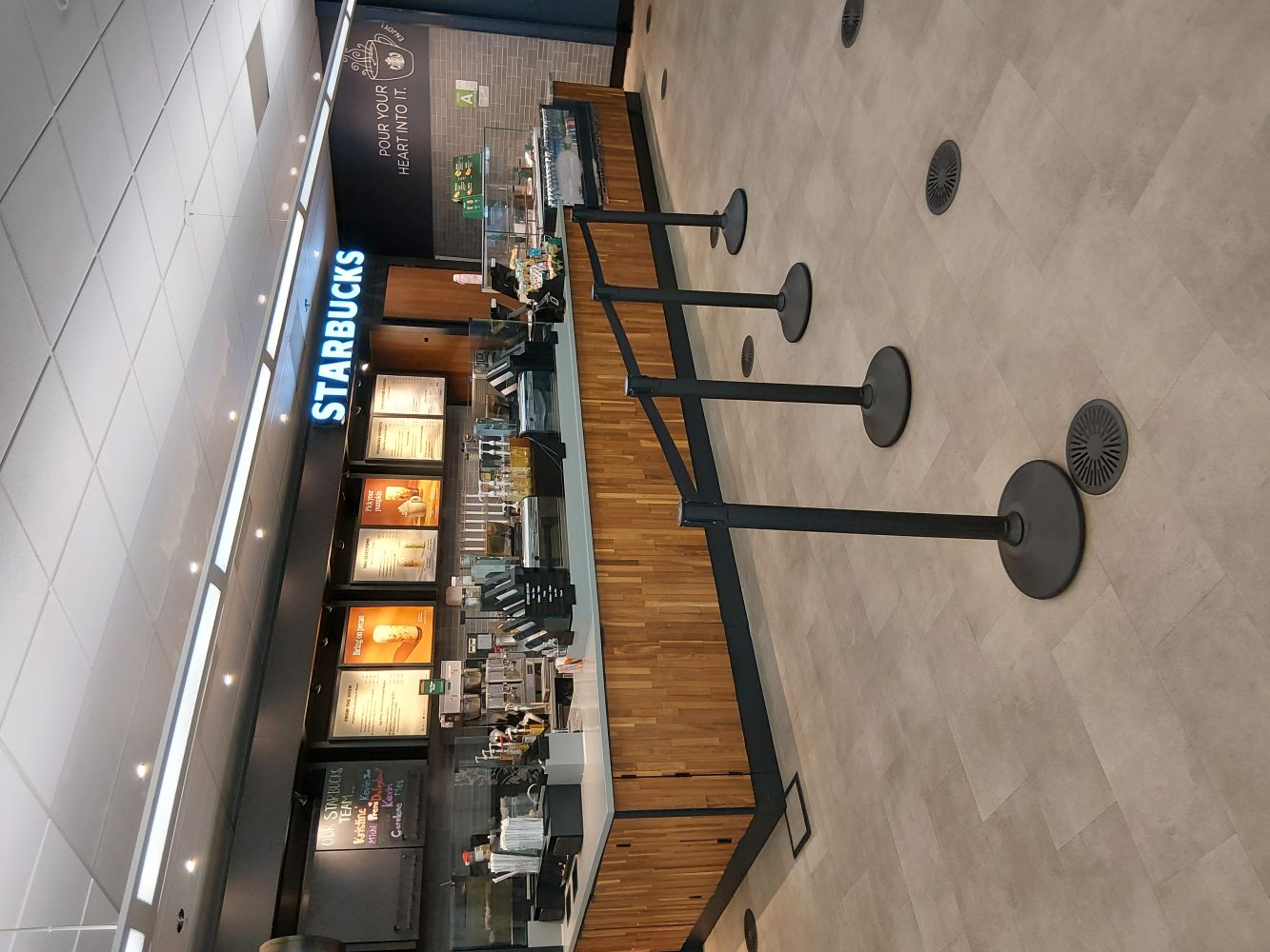 Starbucks located at the SV Learning Commons